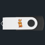 Pen Drive Fox with Pizza<br><div class="desc">This design is the perfect gift for a birthday, Christmas and other celebrations. It is suitable for women, men and kids.</div>