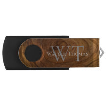 Na moda Modern Wood Flash Drive