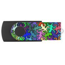 Padrões de Geckos Mosaicos - colorido