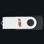 Pen Drive Tiger as Groom with Jacket & Hat<br><div class="desc">This design is the perfect gift for a birthday,  Christmas and other celebrations. It is suitable for women,  men and kids.</div>