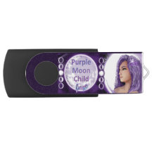 Unidade Flash Criança Roxa