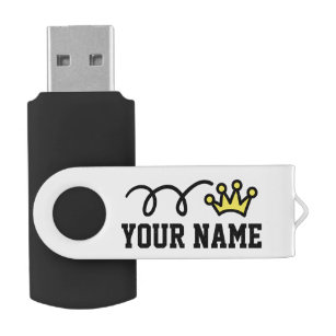 Pen Drive Unidade flash de caneta USB com nome personalizado