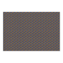 Pena azul e laranja da meia-noite