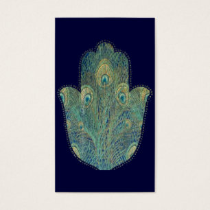 Pena Hamsa do pavão