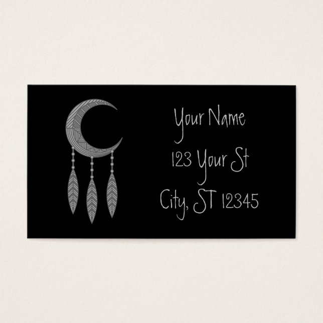 Penas da Lua do Crescente Silver Thunder_Cove (Frente)