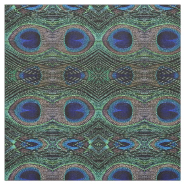 Penas de Peacock tecido (Modelo)