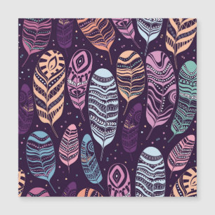 Penas étnicas: padrão preto e branco