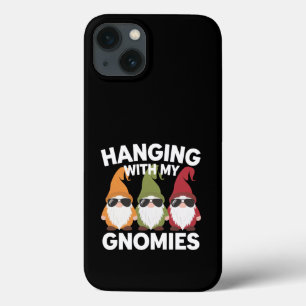 Pendurado Com Meus Gnomos Engraçado Jardim Gnomo