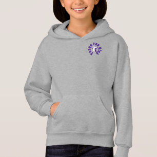 Pengu Happy Penguin Fun Club (Violet-G) Kids Hoodi