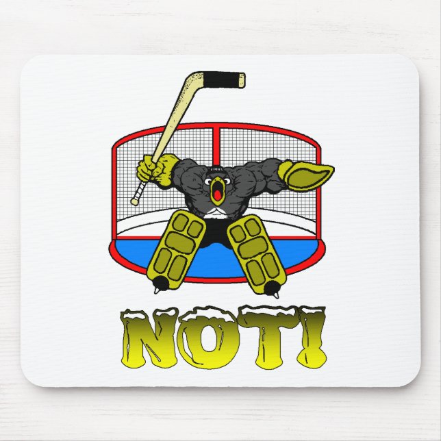 Penguin Goalie NOT Mousepad (Frente)
