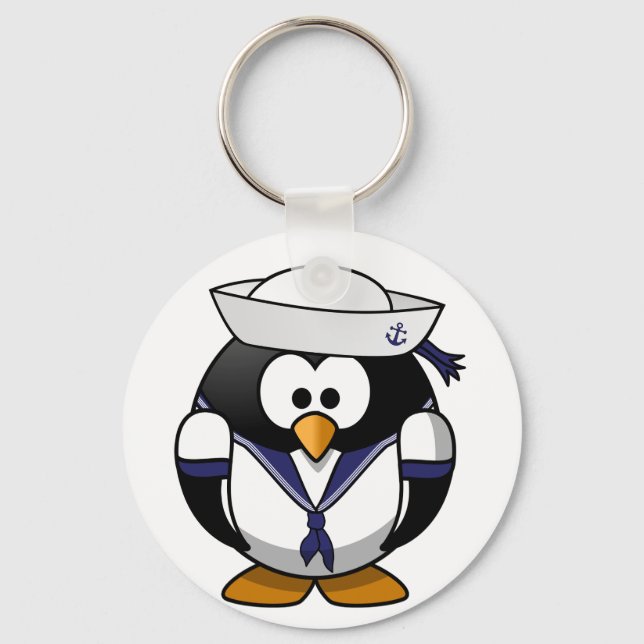 Penguin Sailor Chaveiro (Frente)