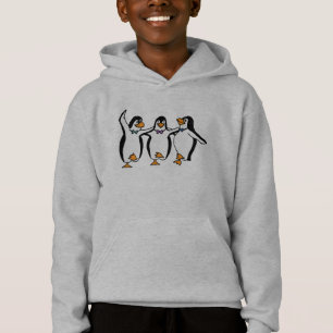 Penguins Dançantes Capuz de Criança