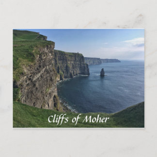 Penhascos de Moher, Ireland, cartão