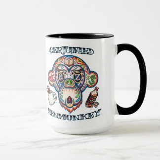 PENMONKEY CERTIFICADO -- Caneca de café