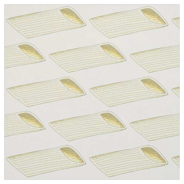 Penne Pasta forma Tecido Comida italiano (Modelo)