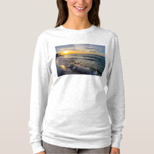 Pensacola Onda Salpando Camisa Longa