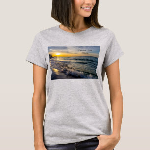 Pensacola Ondas Salpicantes Camisa do Sol