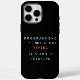 Pensamento de Programação - Citação Tech de Fundo