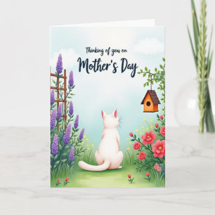 Pensamento Floral Para Você - Cartão do Dia das Mã