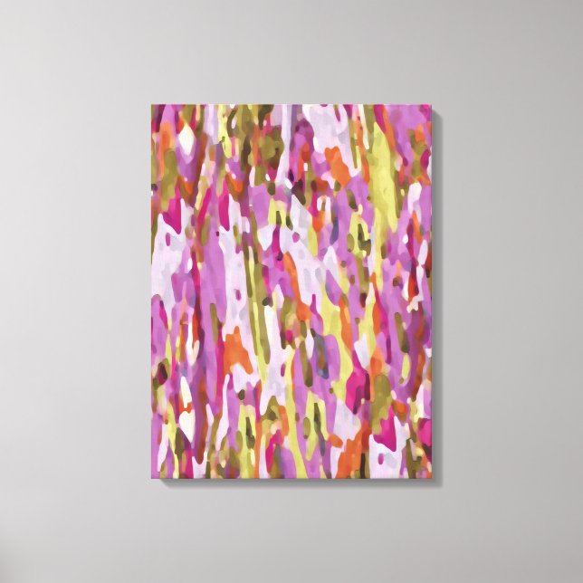 Pensamentos cor-de-rosa ~ 24x18 Canvas ELEVADOS RE (Frente)