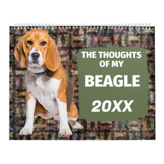 Pensamentos Hilários do Meu Calendário do Beagle (Capa)