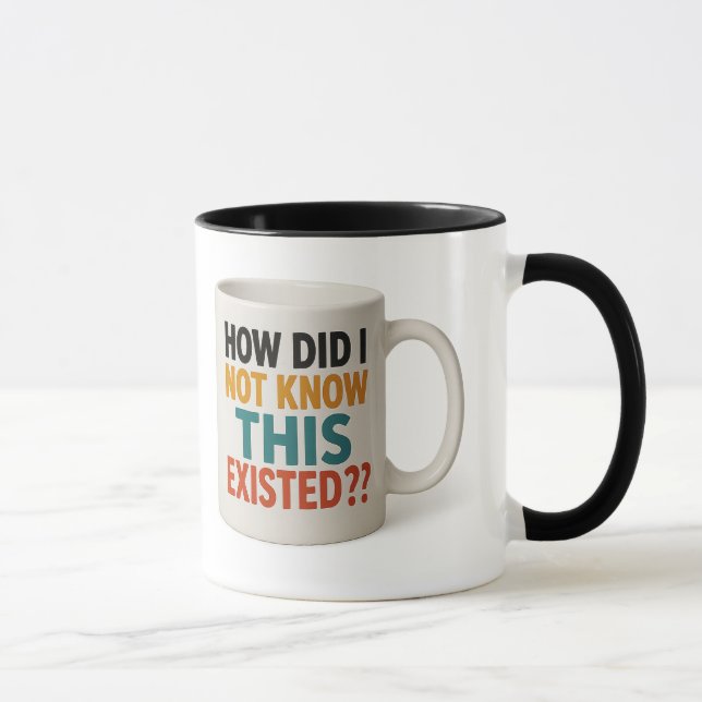 Pensamentos Profundos - Caneca de Café (Direita)
