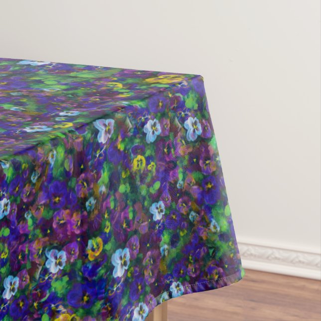 Pensamentos [roxo] 60x104 Grande toalha de mesa de (Posição Original)