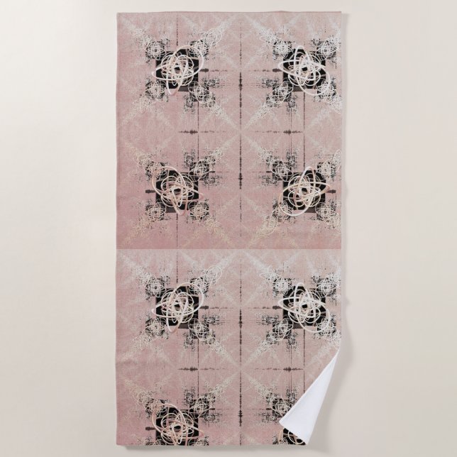 Pensando em Pastel torce a toalha de praia (Frente)