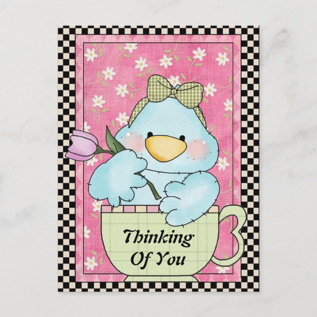 Pensando Em Seu Cartão Postal (Frente)