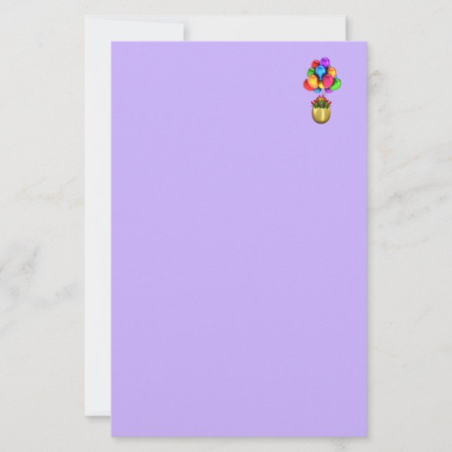 Pensando Em Você E Sua Família Hoje Papelaria (Frente)