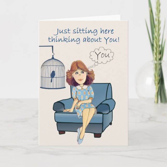 Pensando no cartão (Frente)