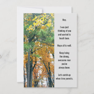 Pensando no seu cartão de saudação