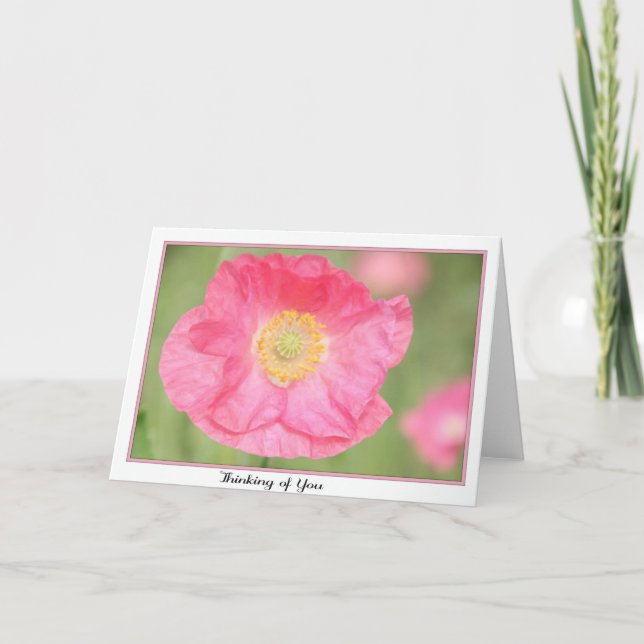 Pensando no seu cartão de saudação (Frente)