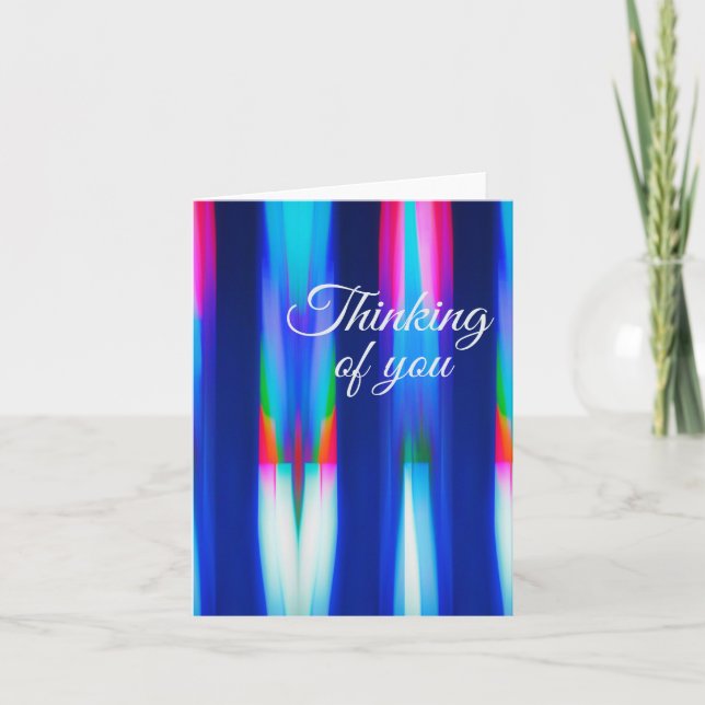 Pensando no seu cartão dobrado por Jo Images (Frente)