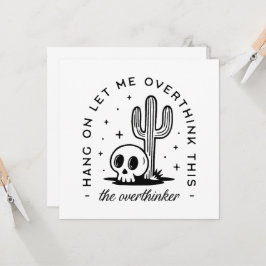 Pensar demais em citações engraçadas