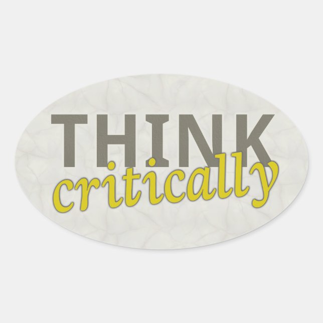 Pense em adesivos críticos (Frente)