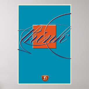 Pense fora da caixa - impressão