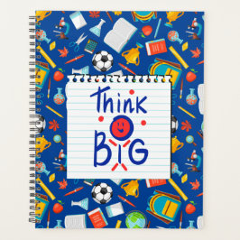 Pense no Grande Planejador de Calendário Motivacio