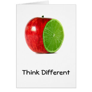 Pense o cartão diferente