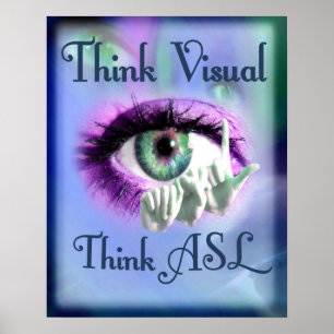 Pense o poster 2012 do Visual
