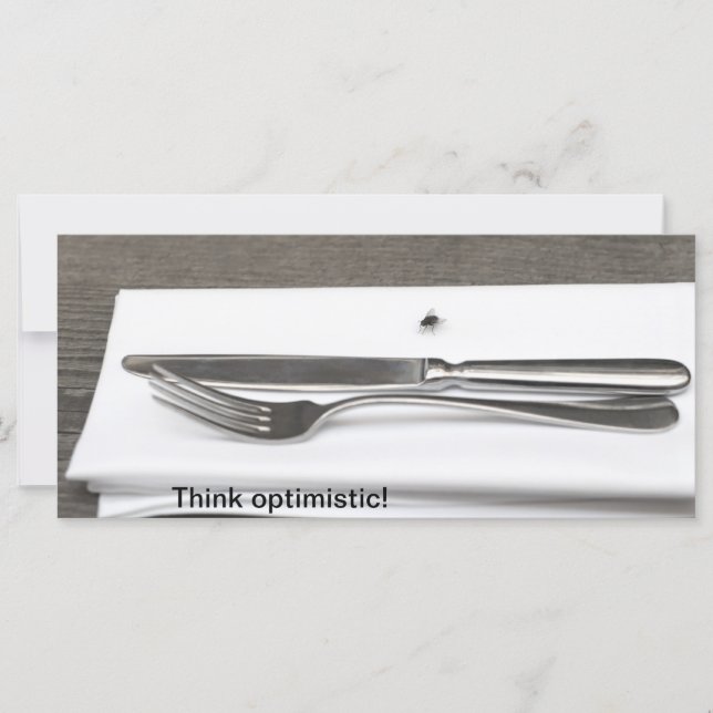 Pense otimista! (Frente)