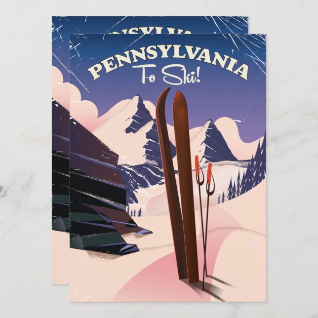 Pensilvânia Para Esquiar (Frente/Verso)