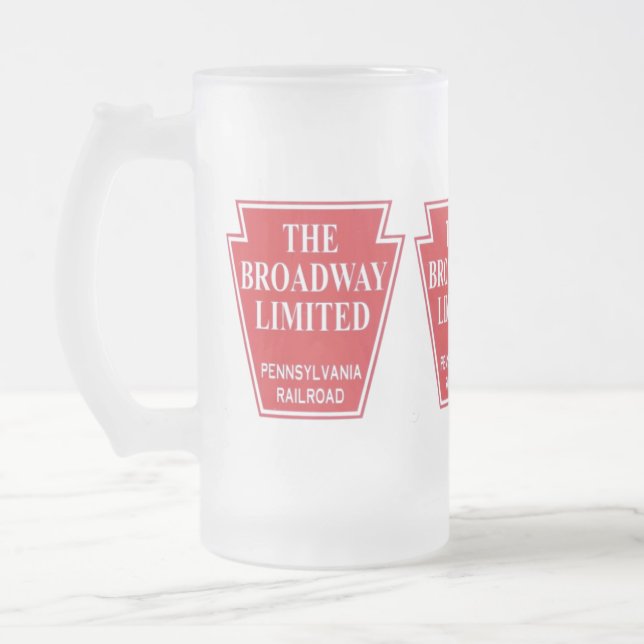 Pensilvânia Railroad Broadway Limited Beer Caneca  (Esquerda)