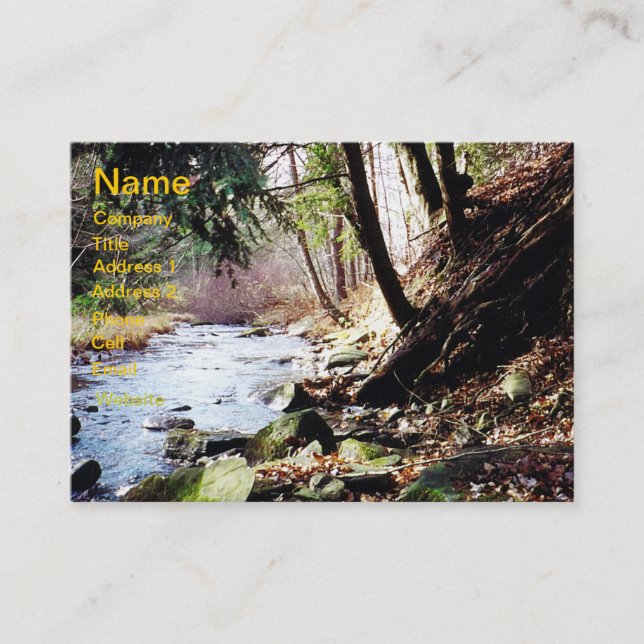 Pensilvânia Stream 02 Cartão de visita (Frente)