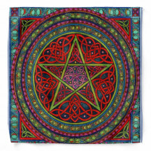Pentagrama Celta Bandana