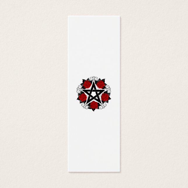 Pentagrama com Rosas vermelhas (Frente)