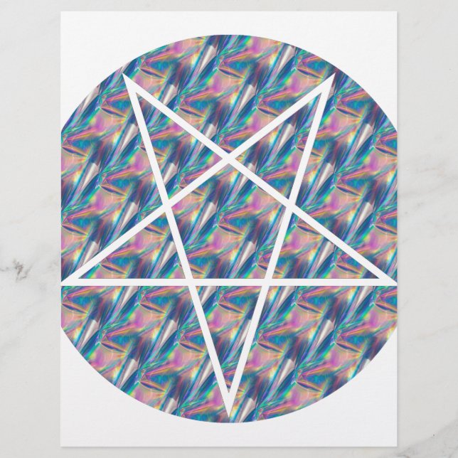 pentagrama de holograma (Frente)