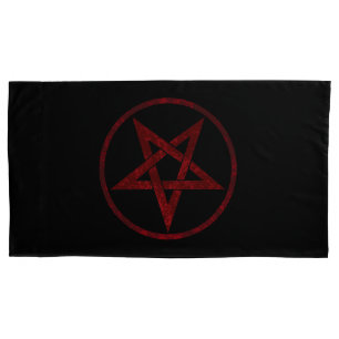 Pentagrama do diabo vermelho
