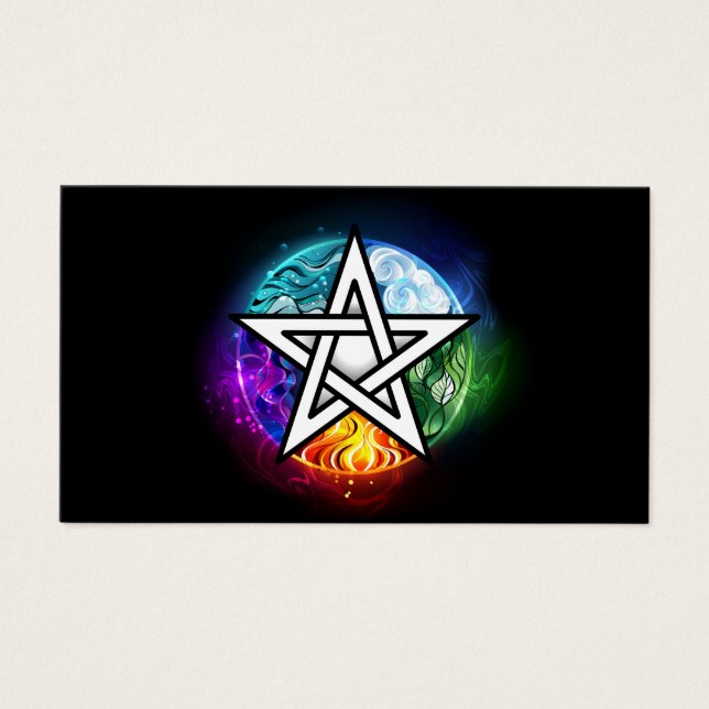 Pentagrama do Wiccan (Frente)