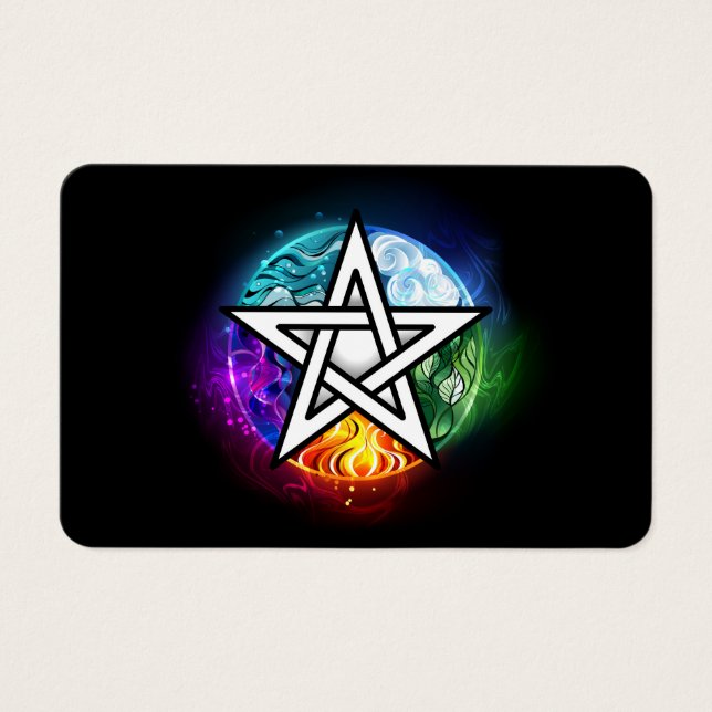 Pentagrama do Wiccan (Frente)
